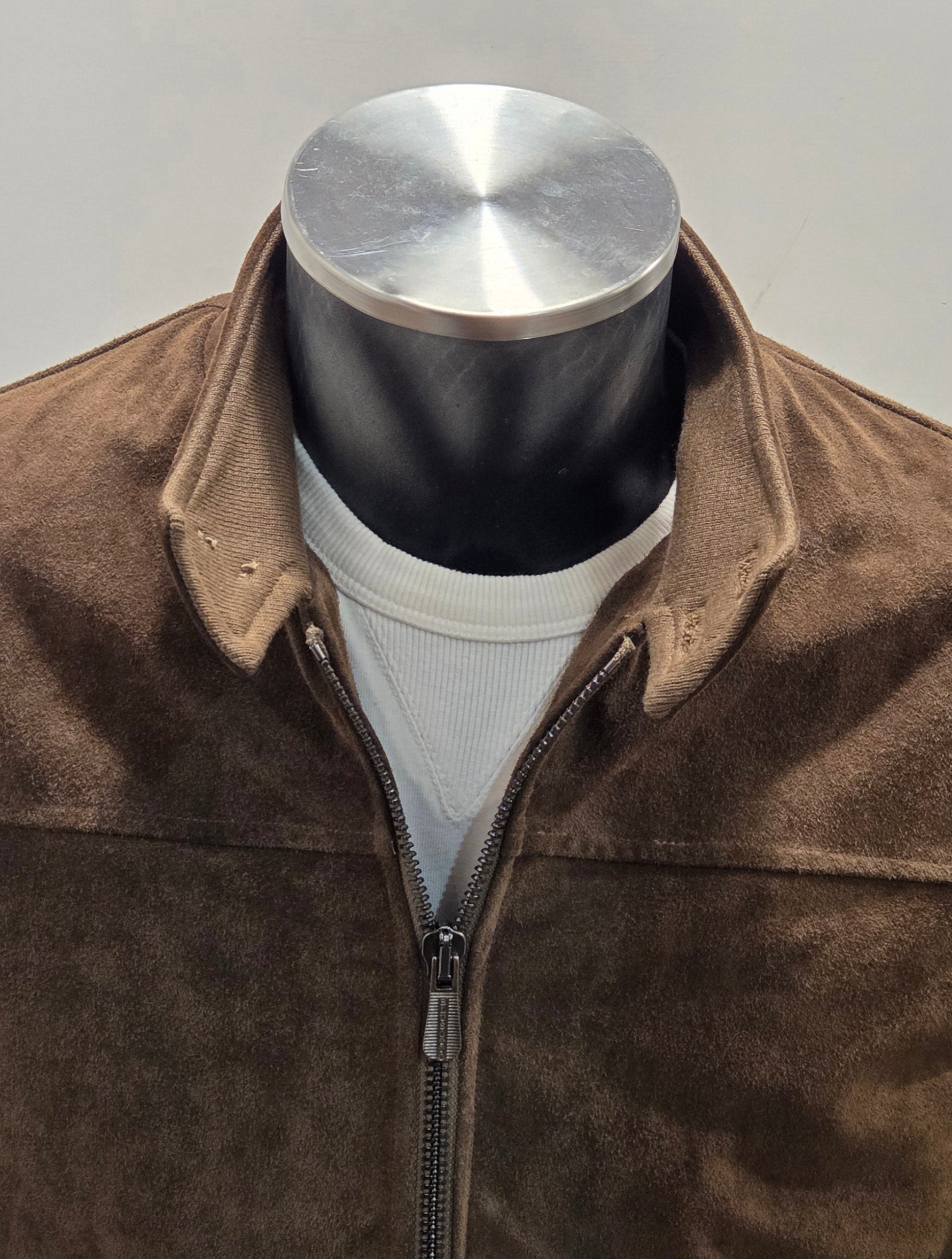 GIUBBINO IN CROSTA BLUSOTTO ART. P346 - BJON COLOR TORTORA