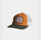 IRON AND RESIN COWBOY FISH HAT COTTON-TWILL COLOR CAMEL ONE SIZE