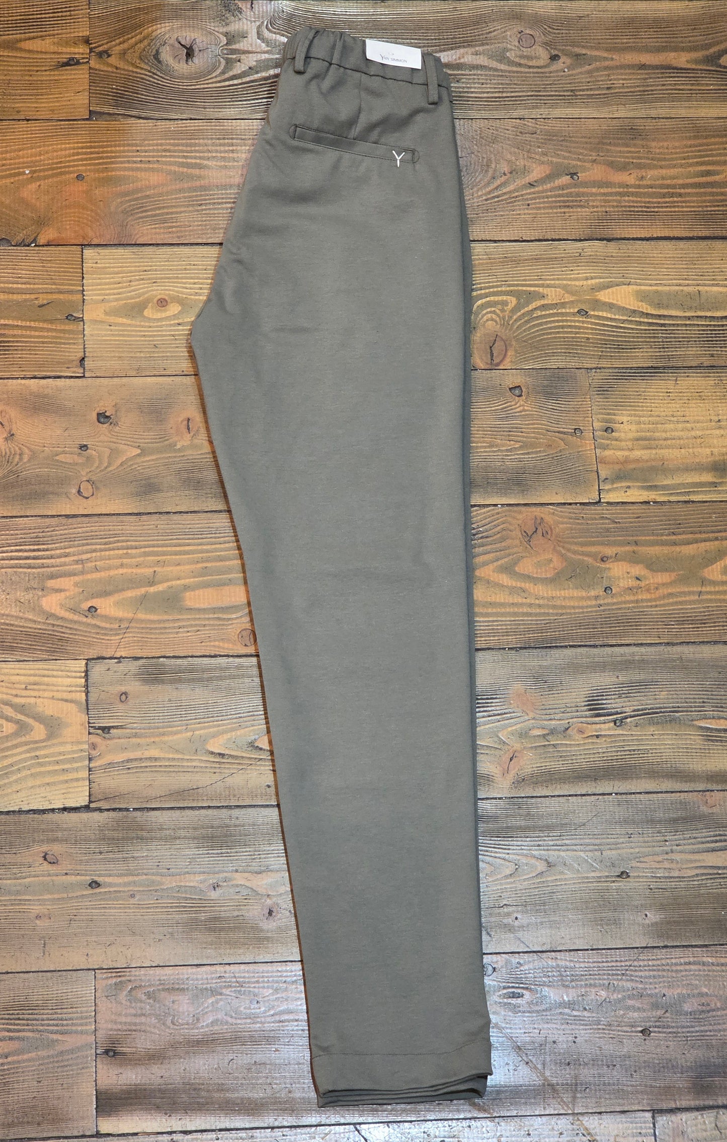 PANTALONI YAN SIMMON LIFE PE25 T284L COLOR MILITARE