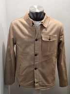 GIACCA CAMICIA WHITE SAND COLOR BEIGE