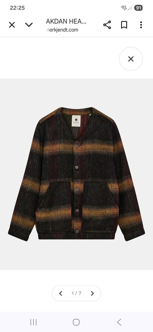 OVERSHIRT ANERKJENDT CHECK