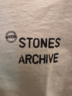 T-SHIRT IN THE BOX THE ROLLING STONES SIGNATURE COLOR BEIGE