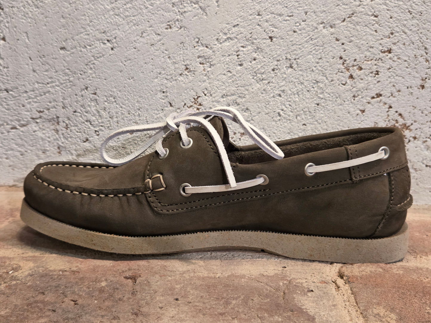 SCARPE TBS PHENIS OLIVE STRINGATE K8198
