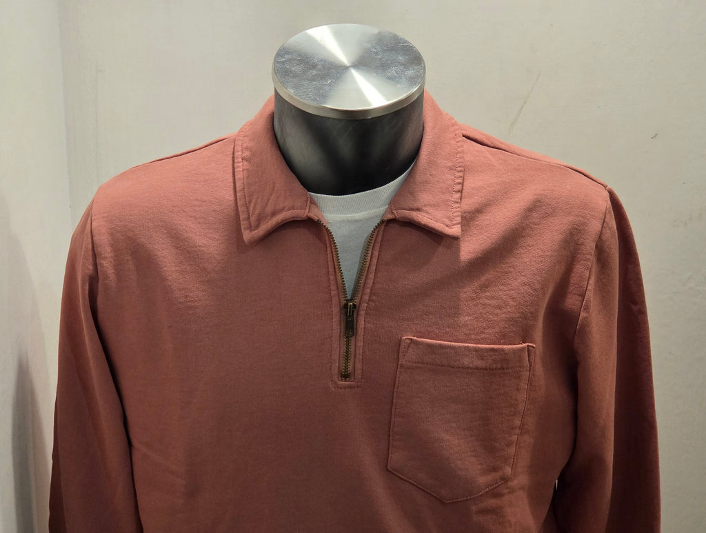 FELPA SEADOG EAST COLLO POLO ZIP COLOR PEPPER