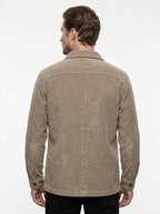 CAMICIA IN VELLUTO IN THE BOX COLOR CARAMELLO