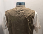 GILET SEADOG WALL VEST ZIP FODERATO RIPSTOP COLOR KAKY
