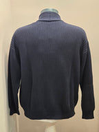 IN THE BOX CARDIGAN 100% COTONE COLORE BLUE 100% MADE IN ITALY