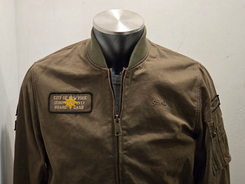 SCHOTT AVIATOR NYC COLOR VERDE MILITARE