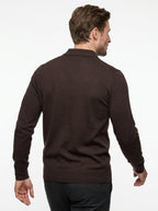BRAMANTE MAGLIA POLO REGULAR FIT COLOR MARRONE