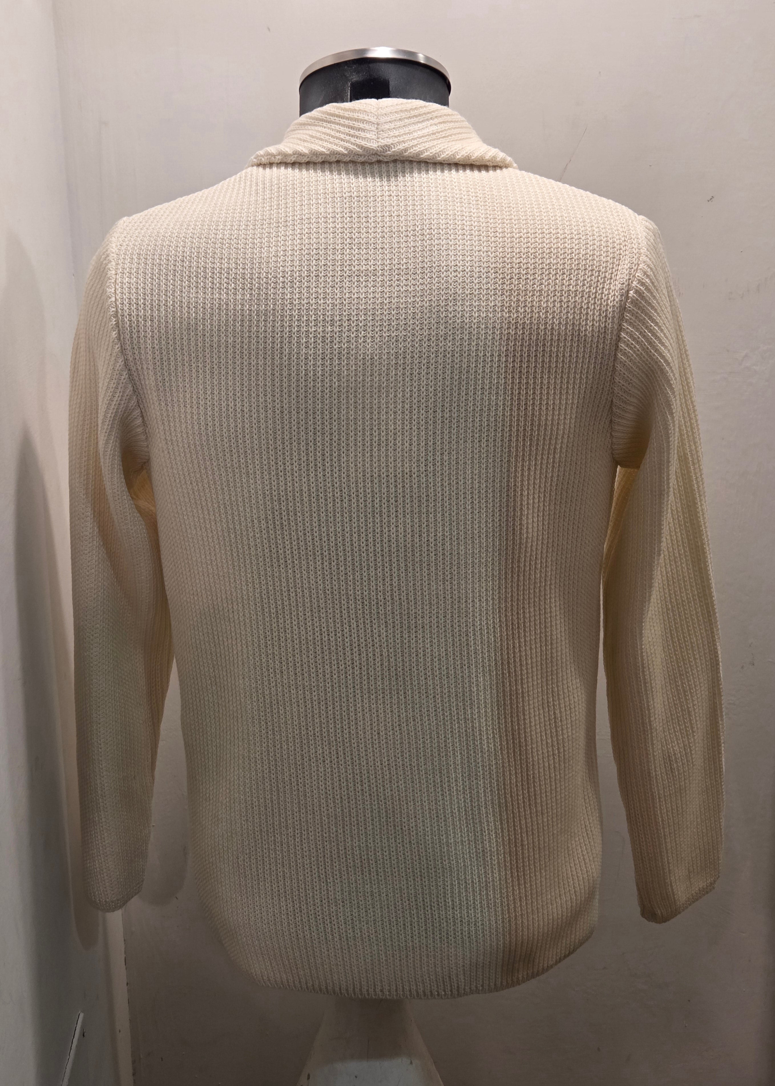 CARDIGAN DOPPIO PETTO AG TREND COLOR BIANCO