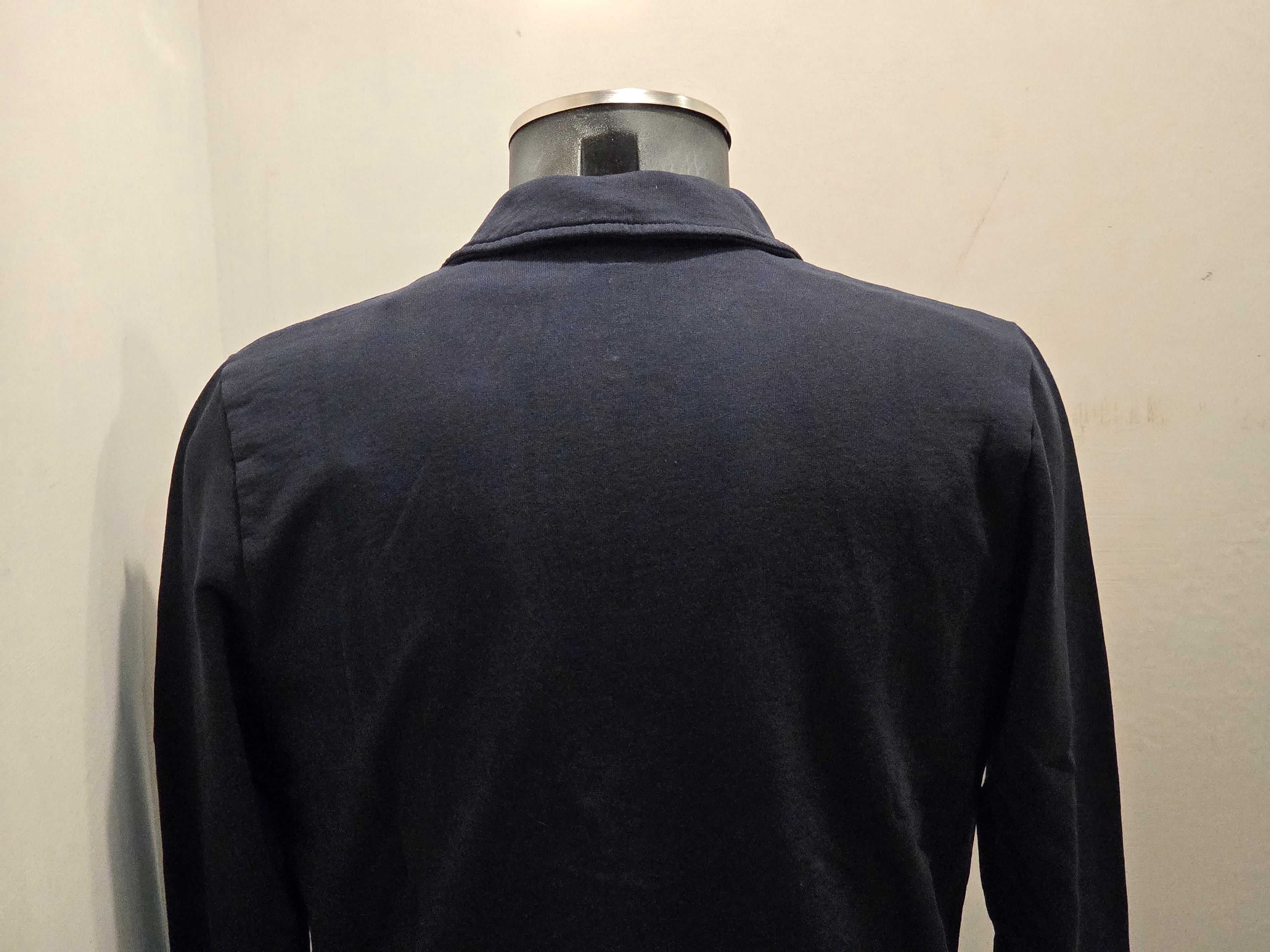 FELPA SEADOG EAST COLLO POLO ZIP COLOR BLU