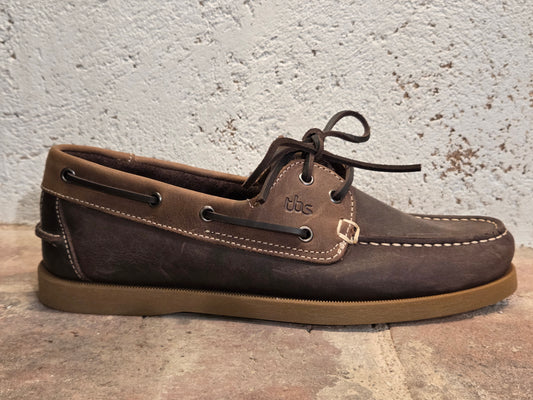 SCARPE TBS PHENIS STRINGATE E87A5 MARRON+TAN+MIEL