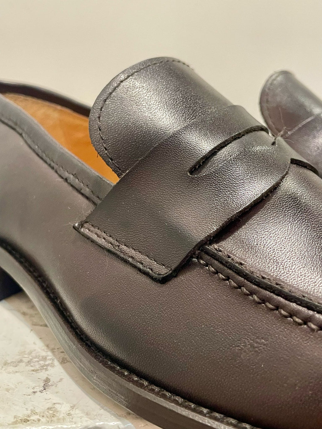 AG TREND Mocassino Collegiale Penny Vitello Testa Di Moro SH 68