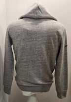 FELPA SUPERDRY VINTAGE TRAVEL HOOD GREY MELANGE
