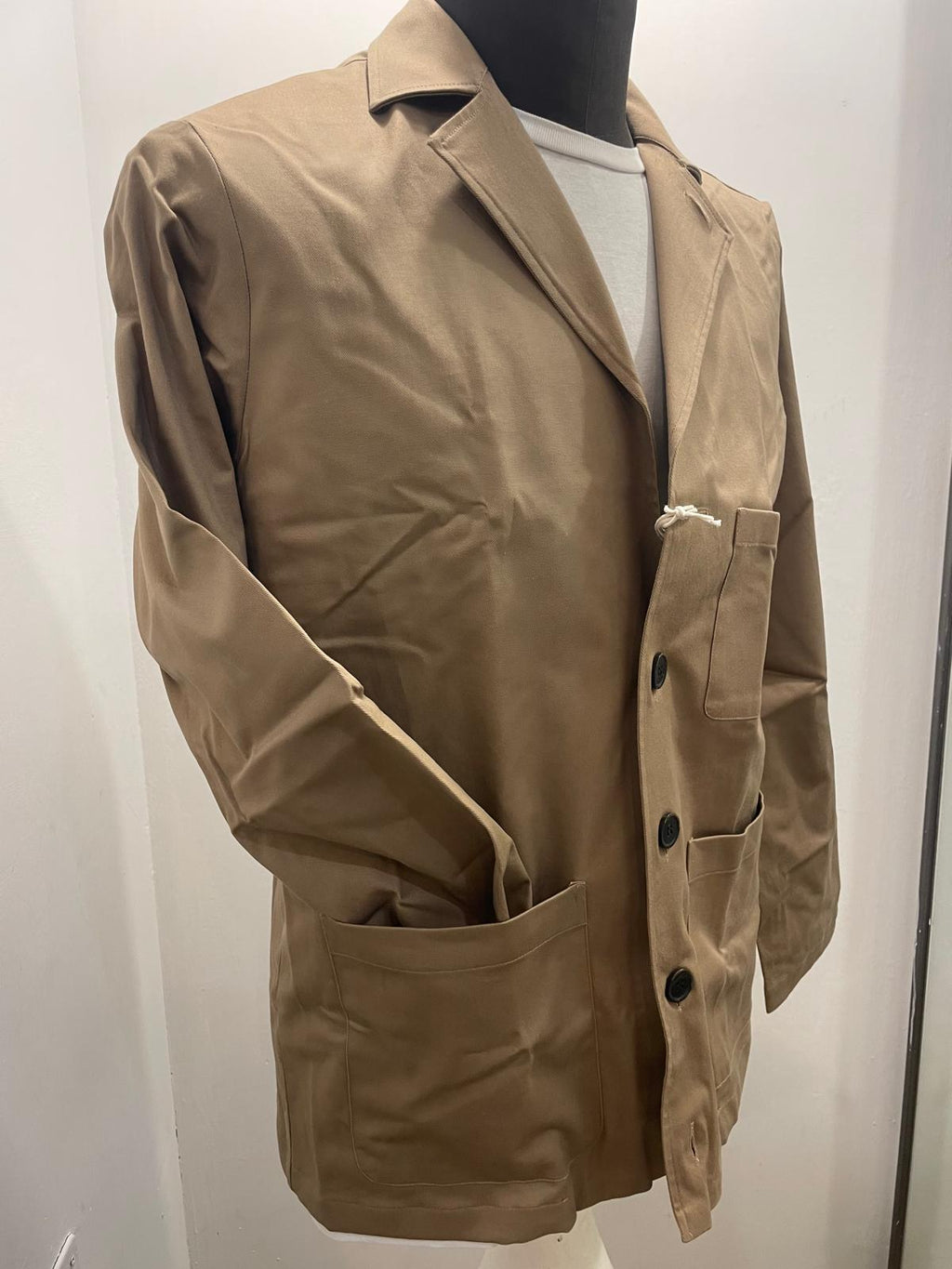 GIACCA CAMICIA GMF COLOR TORTORA SG236