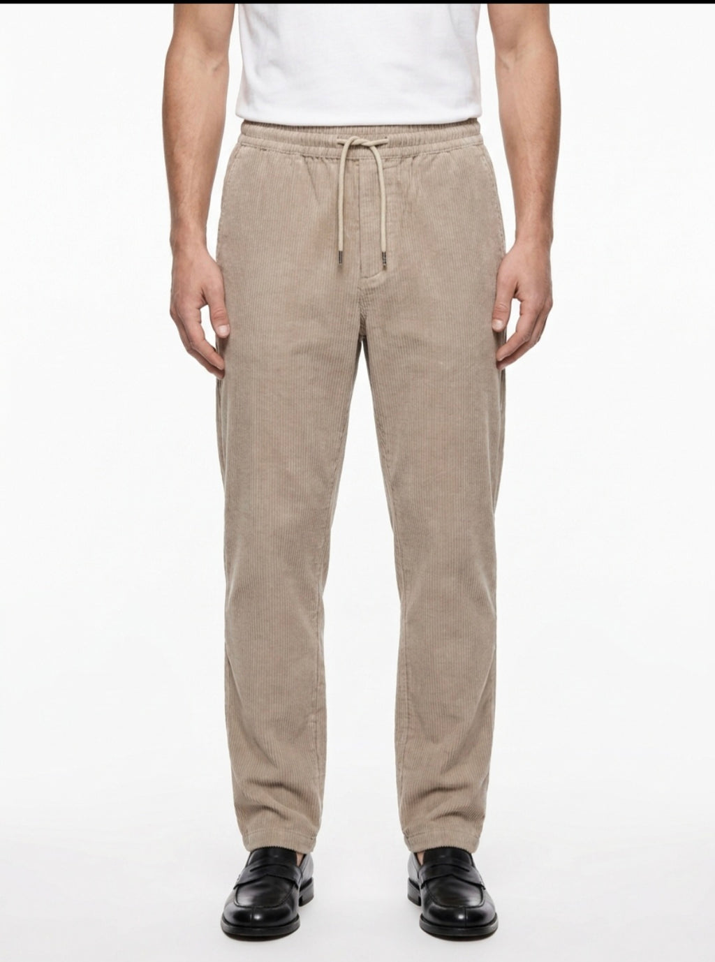 PANTALONI IN VELLUTO IN THE BOX COLOR CARAMELLO