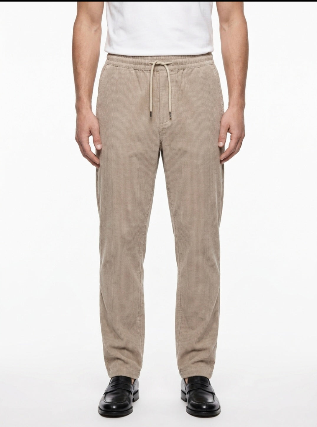 PANTALONI IN VELLUTO IN THE BOX COLOR CARAMELLO