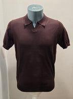 SEADOG POLO FILO COTONE MADRID COLLO APERTO COLOR MORO