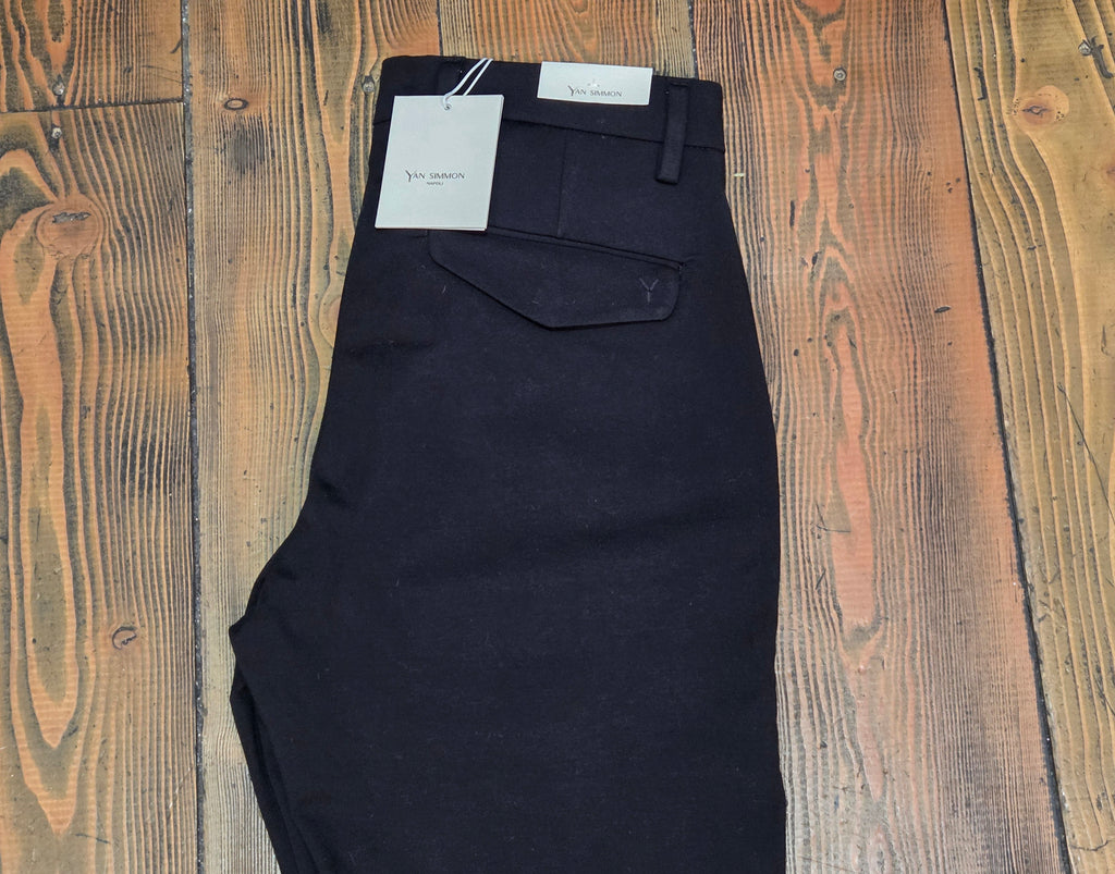 PANTALONI YAN SIMMON FRIEND T414F PUNTO MILANO COLOR NERO
