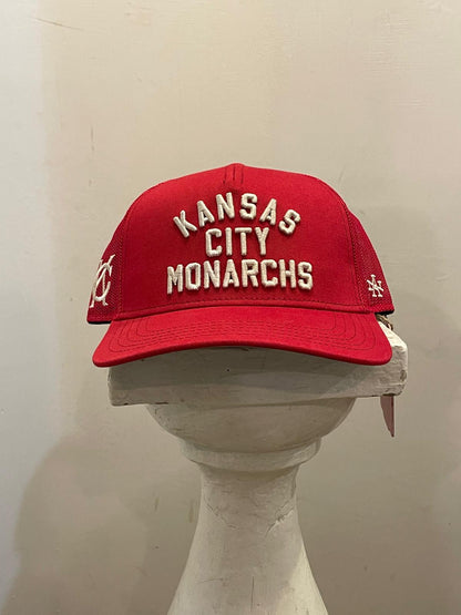 AMERICAN NEEDLE KC MONARCHS NL VALIN SIDE AN RED TRUCKER