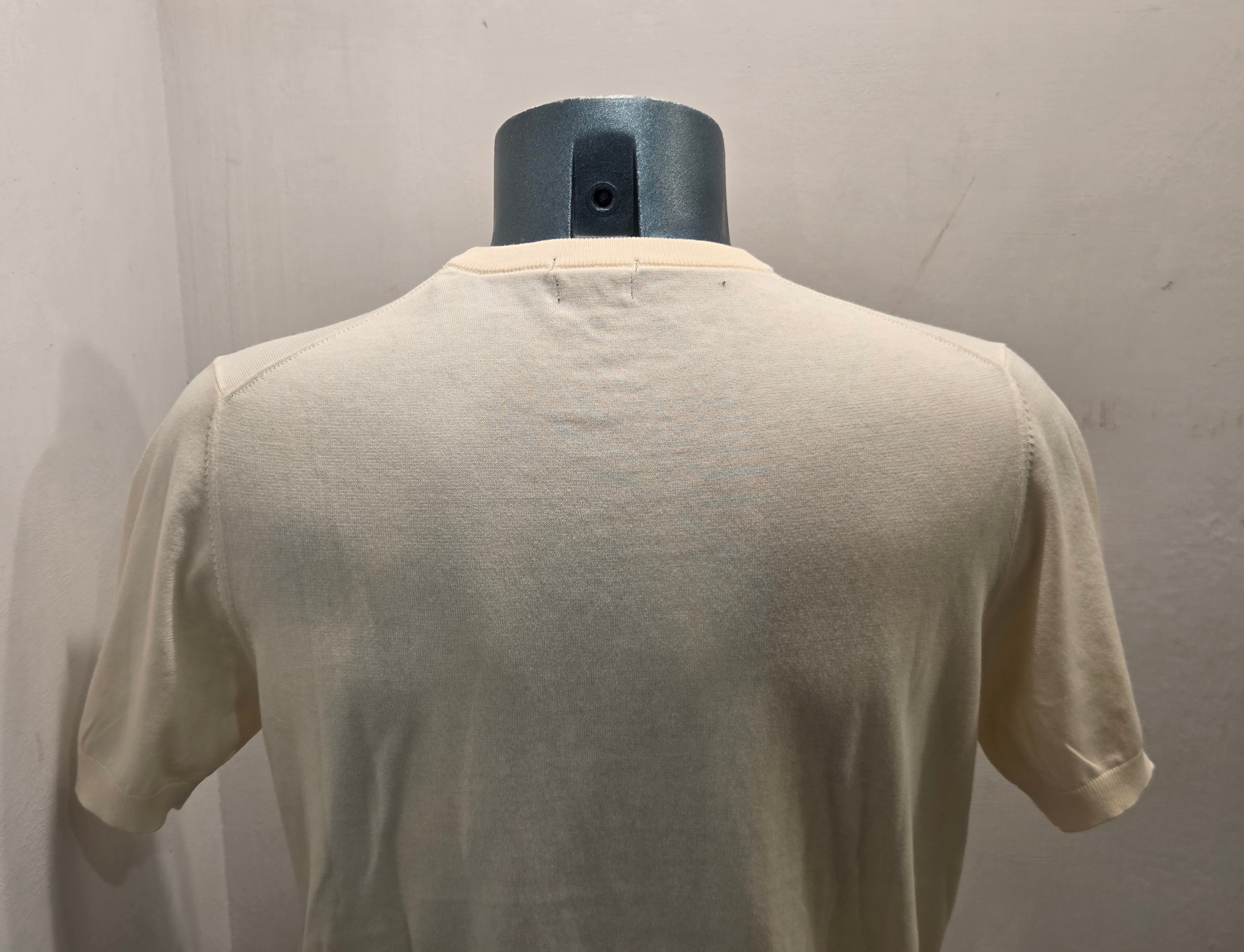 SEADOG MAGLIA FILO COTONE DAMASCO COLOR BURRO