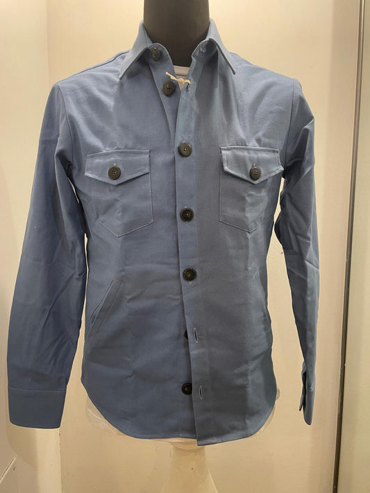 GIACCA CAMICIA GMF COLOR AZZURRO CHIARO SG374
