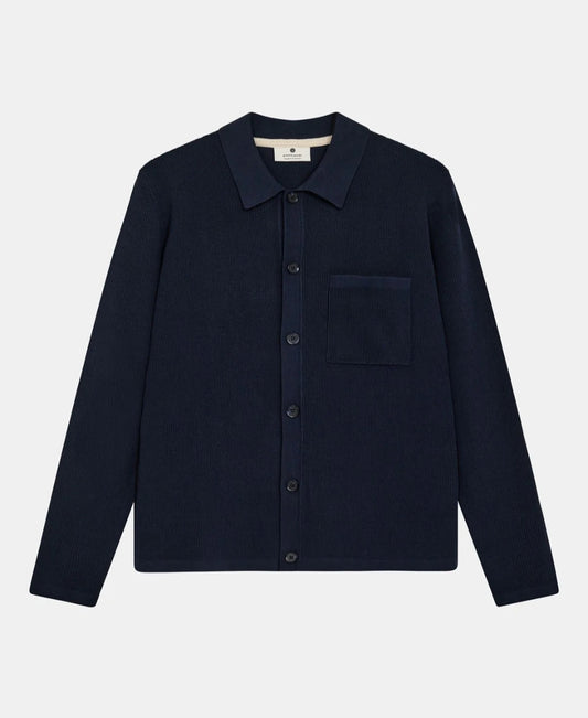 CARDIGAN ANERKJENDT AKSVEND COLOR BLU