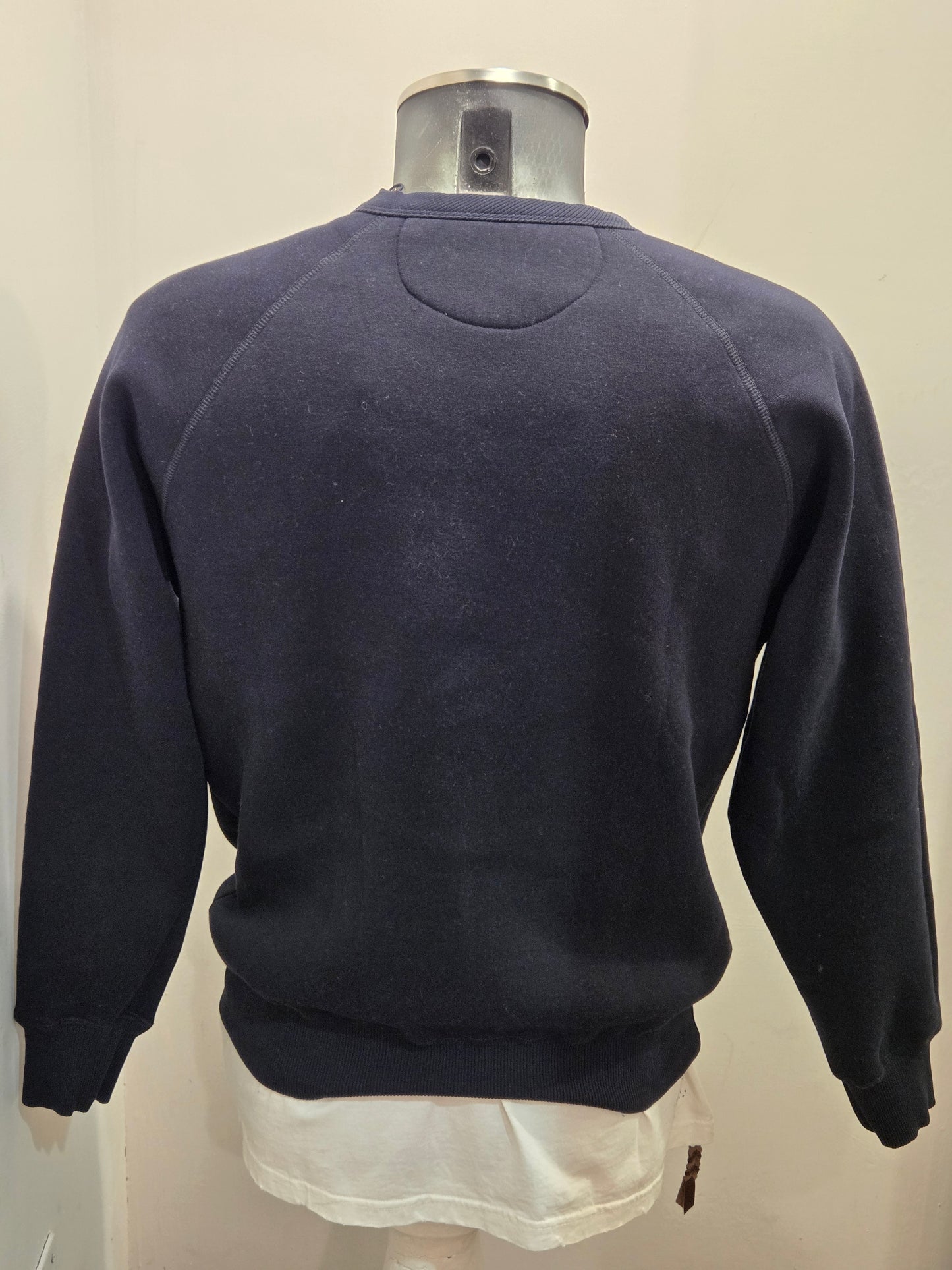 FELPA IN THE BOX GIROCOLLO BLU SNOOPY RUNNING IS LIFE