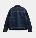 AKKARSTEN DENIM JACKET ANERKJENDT MIDNIGHT RAW