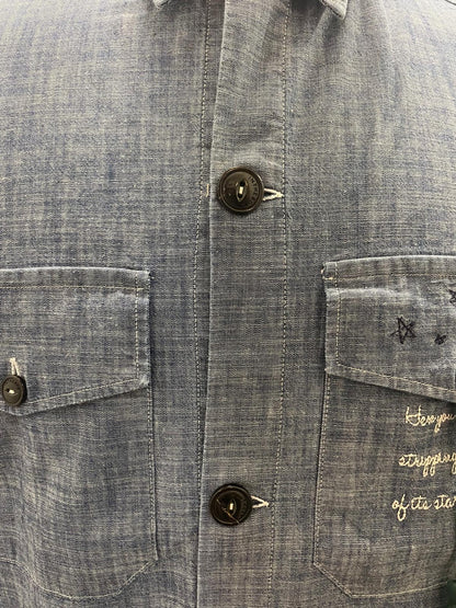 CAMICIA IN THE BOX CHAMBRAY EMBROIDERY STAR