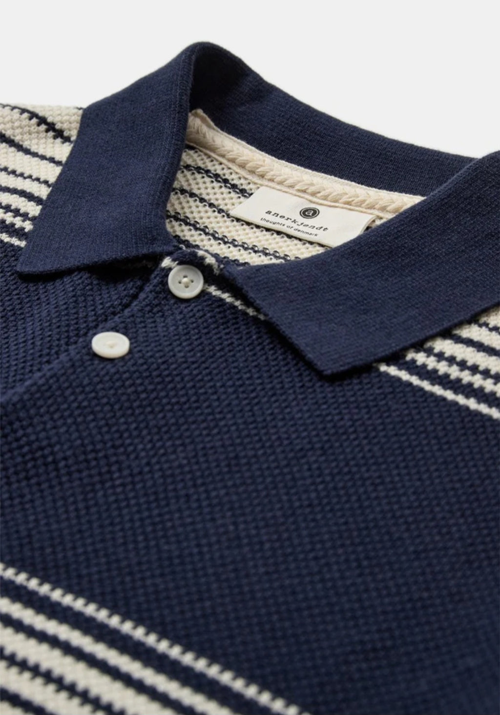 POLO A RIGHE ANERKJENDT AKSEB STRIPE COLOR BLU