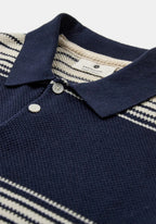 POLO A RIGHE ANERKJENDT AKSEB STRIPE COLOR BLU