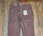 PANTALONI YAN SIMMON LIFE TELA PARACADUTE T543L CON LACCIO COLOR CIOCCOLATO