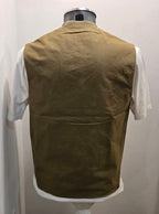 GILET SEADOG HENRY ZIP CANVAS COLOR KAKY