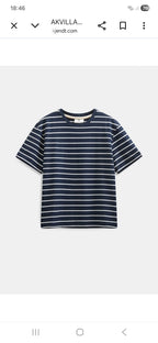 T SHIRT ANERKJENDT MODELLO AKVILLADS STRIPE SS TEE