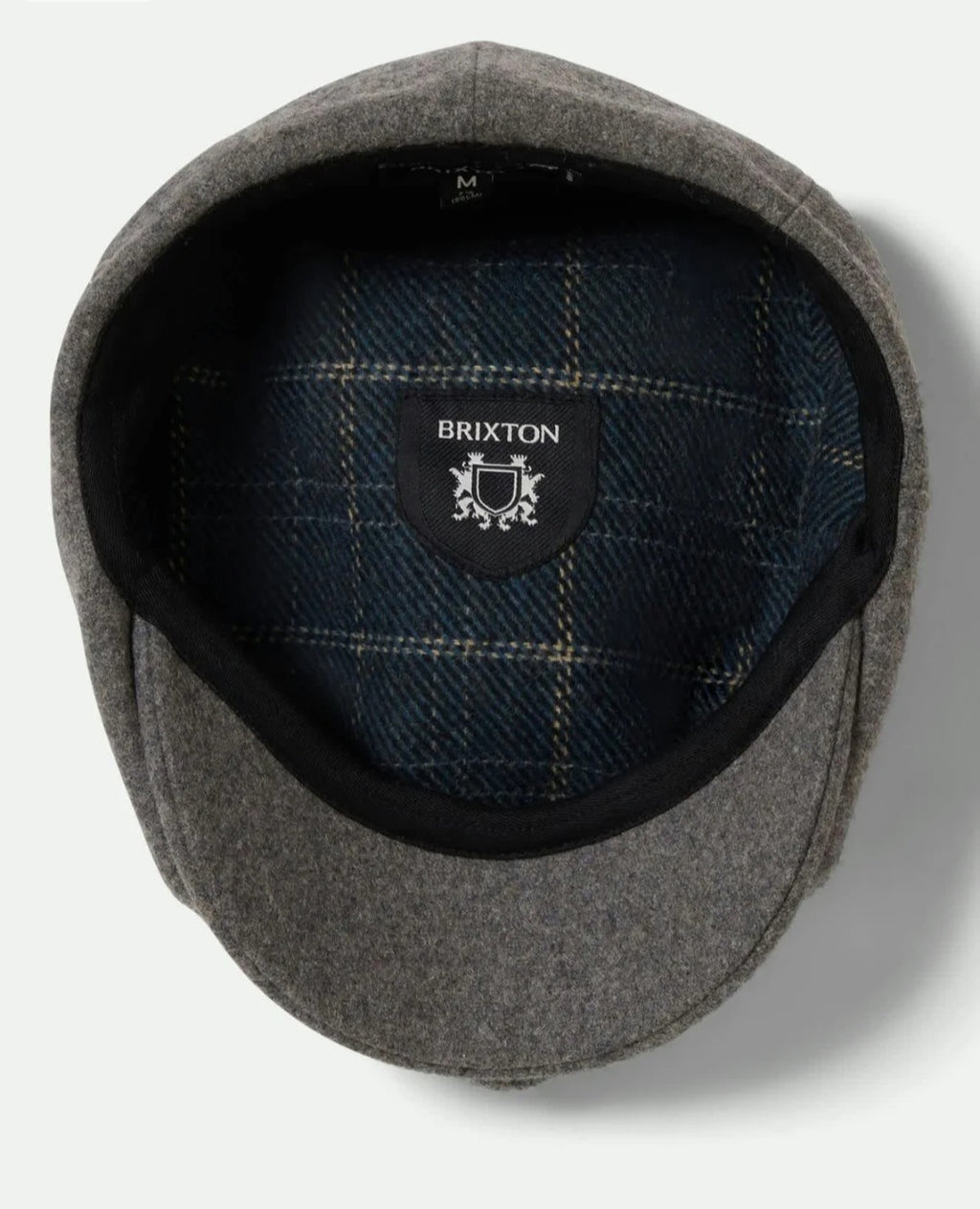 COPPOLA BRIXTON BROOD FLANNEL SNAP CAP COLOR GRIGIO