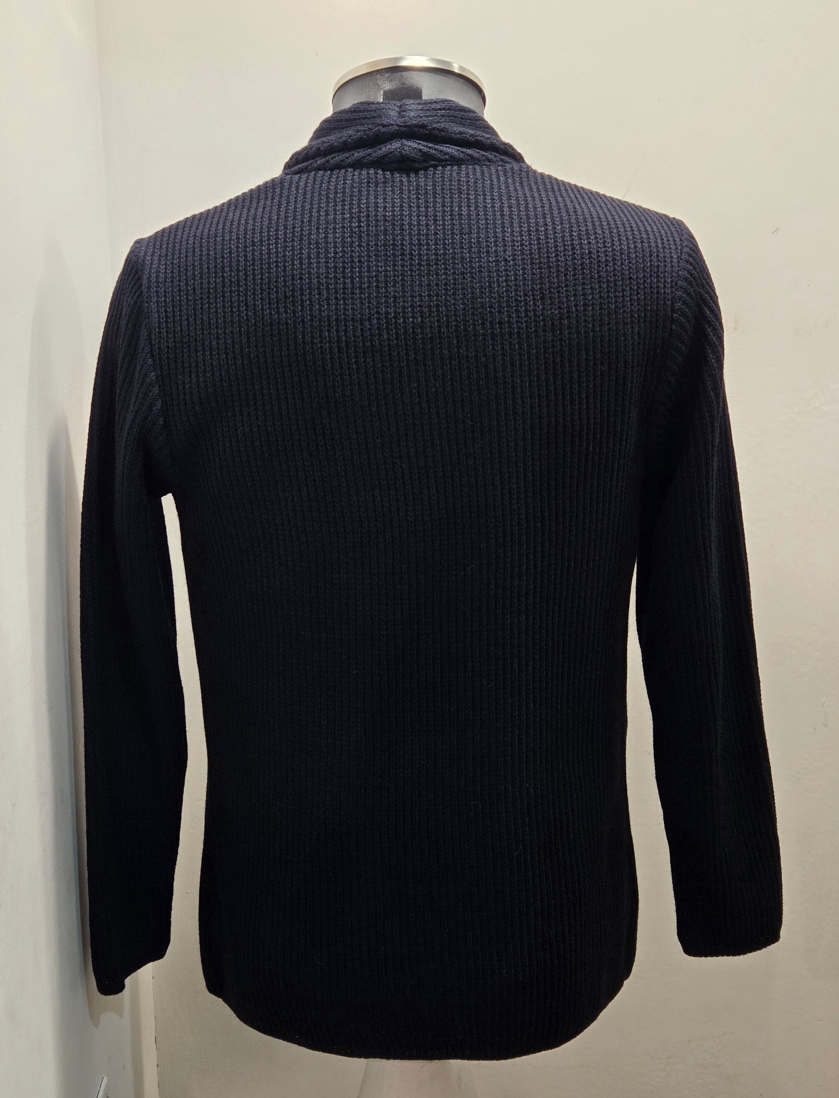 CARDIGAN DOPPIO PETTO AG TREND COLOR BLU