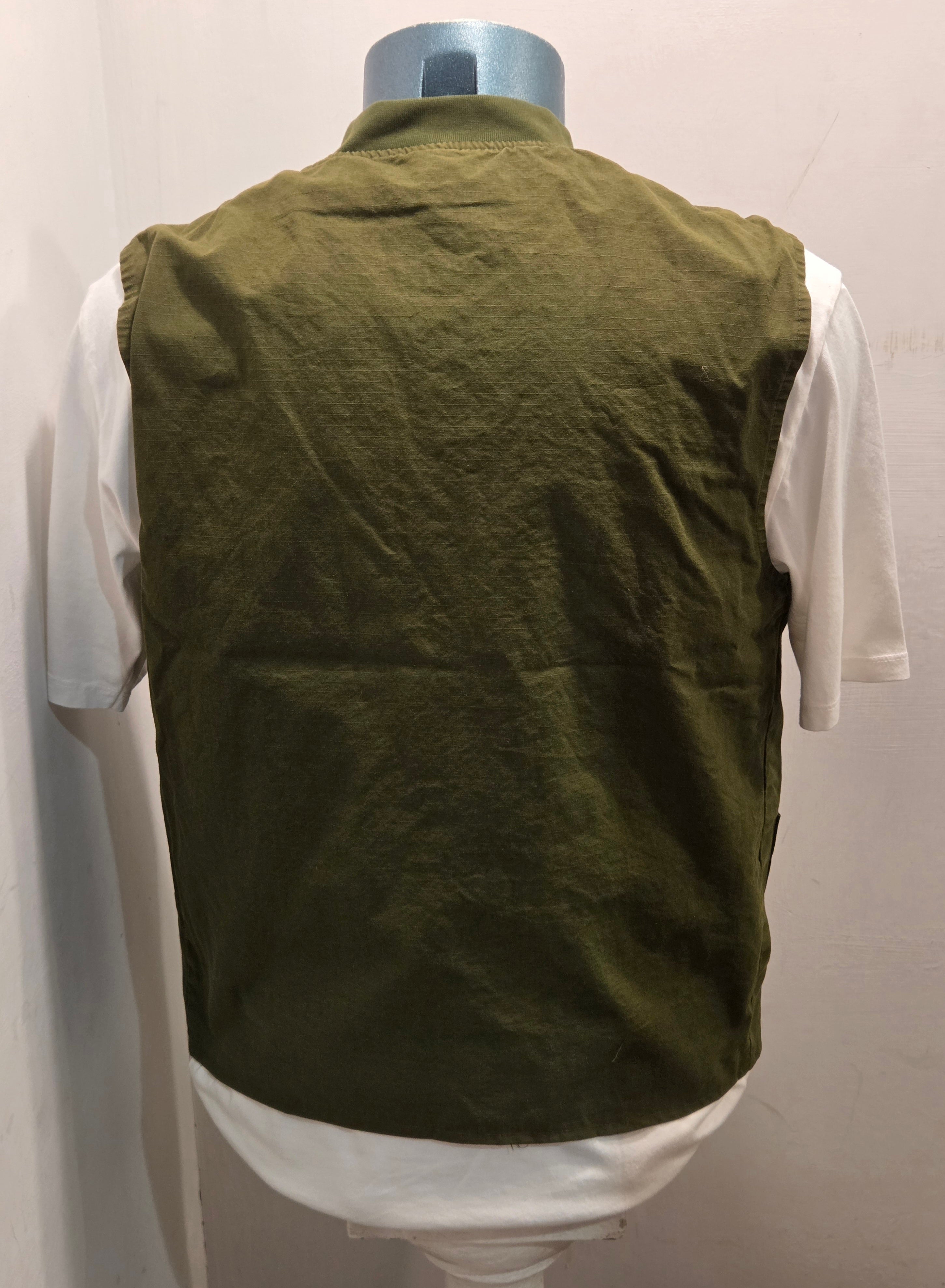 GILET SEADOG WALL VEST ZIP FOD. RIPSTOP COLOR MILITARE