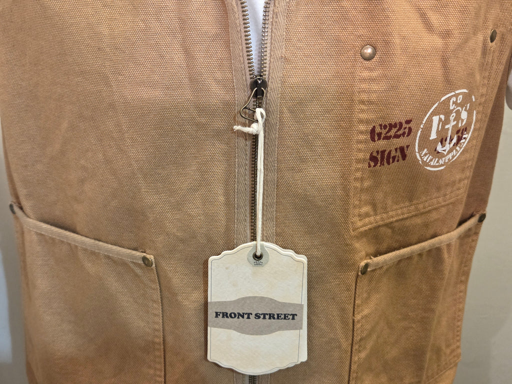 GILET FRONT STREET COLOR DESERT