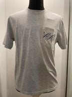 T SHIRT IN THE BOX POCKET WAVE COLOR GRIGIO SS25009