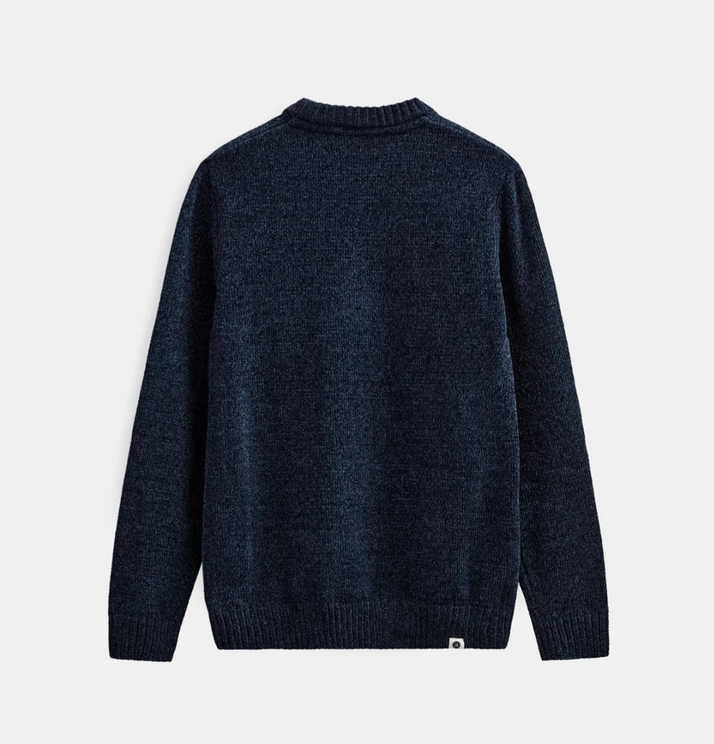 AKSUNE CHENILLE KNIT ANERKJENDT COLOR SKY CAPTAIN