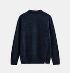 AKSUNE CHENILLE KNIT ANERKJENDT COLOR SKY CAPTAIN