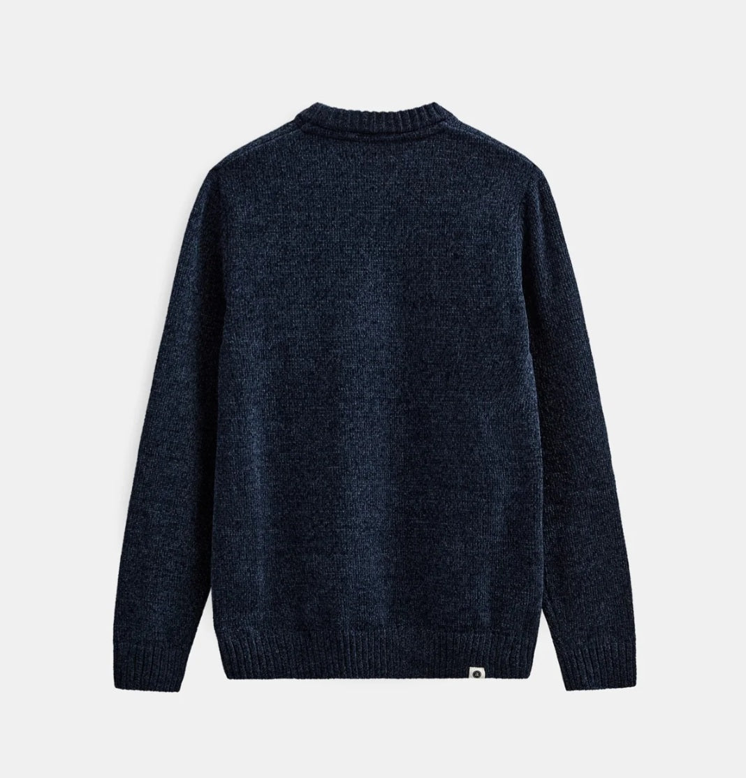 AKSUNE CHENILLE KNIT ANERKJENDT COLOR SKY CAPTAIN