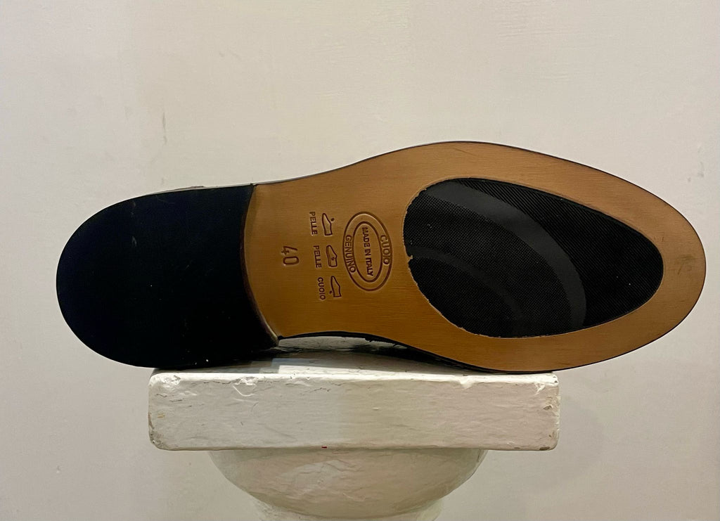 AG TREND Mocassino Collegiale Penny Camoscio SC 32 Colore Testa Di Moro