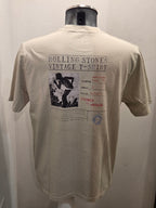 T-SHIRT IN THE BOX THE ROLLING STONES SIGNATURE COLOR BEIGE