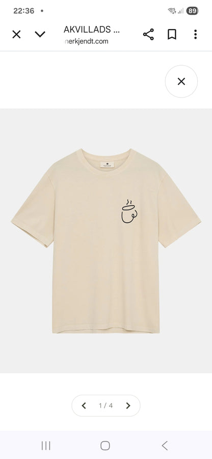 T-SHIRT ANERKJENDT ESPRESSO TOFU