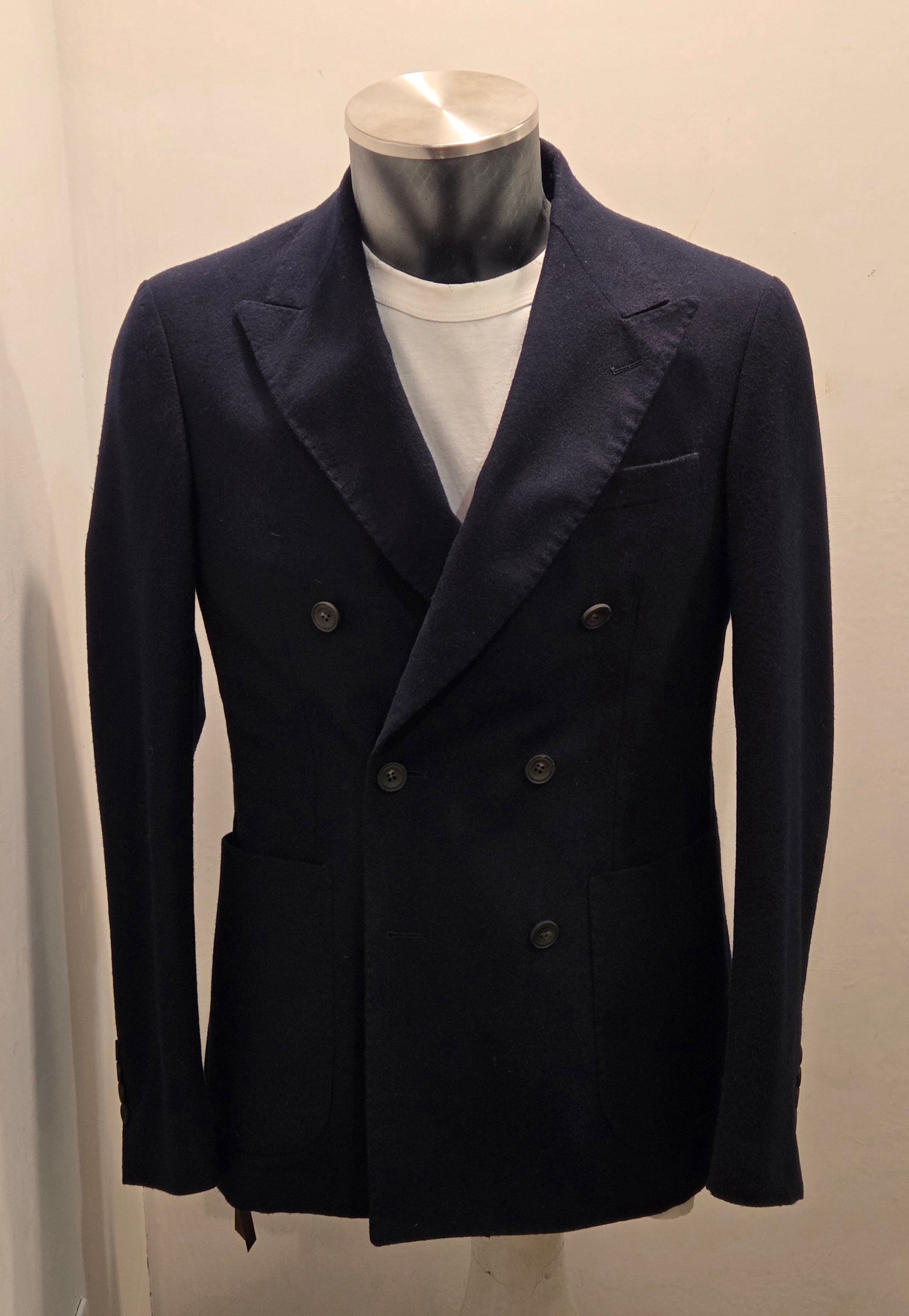 GIACCA DOPPIO PETTO AG TREND COLOR BLU