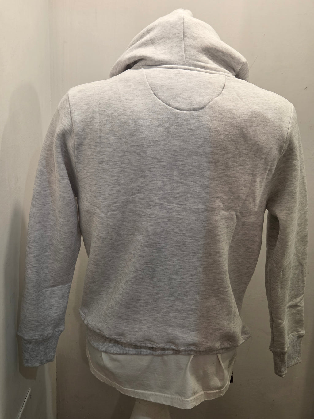 FELPA IN THE BOX CAPPUCCIO GRIGIA SNOOPY RUNNING IS LIFE