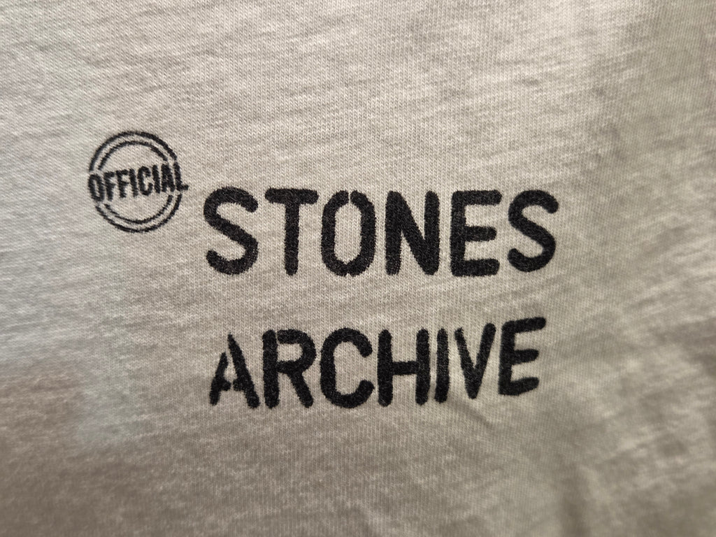 T-SHIRT IN THE BOX THE ROLLING STONES SIGNATURE COLOR BIANCO