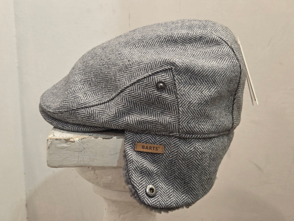 COPPOLA BARTS MONZONITE CAP CON PARAORECCHIE COLOR GRIGIO